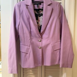 White House Black Market Light Purple Blazer
